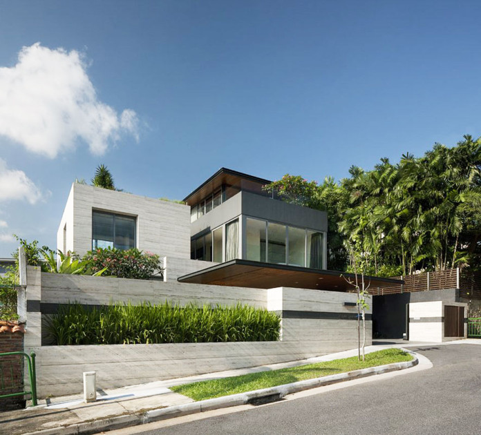 The Travertine Dream House From Singapore