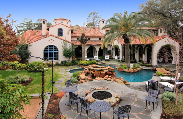 Opulent Mediterranean-style Mansion In Texas