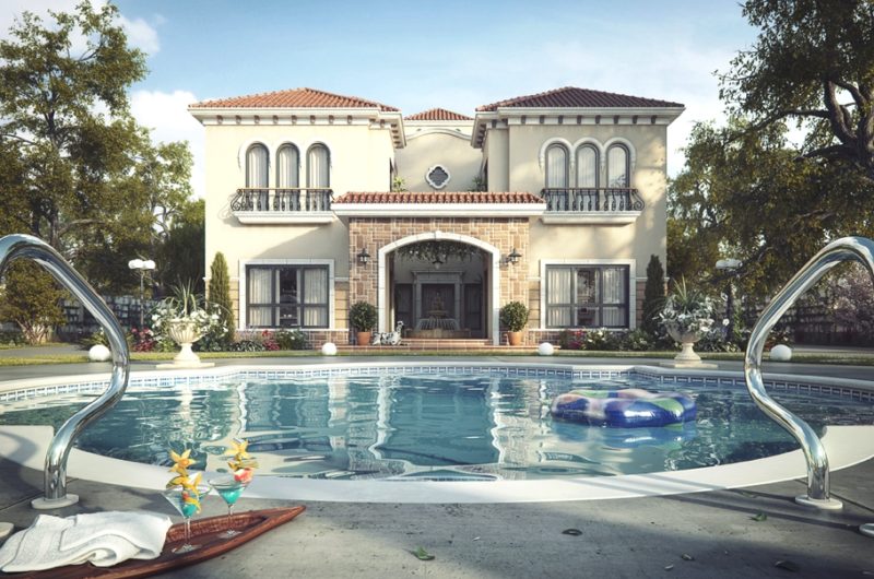 Elegant and Sophisticated Tuscan-Style Villa in Dubai