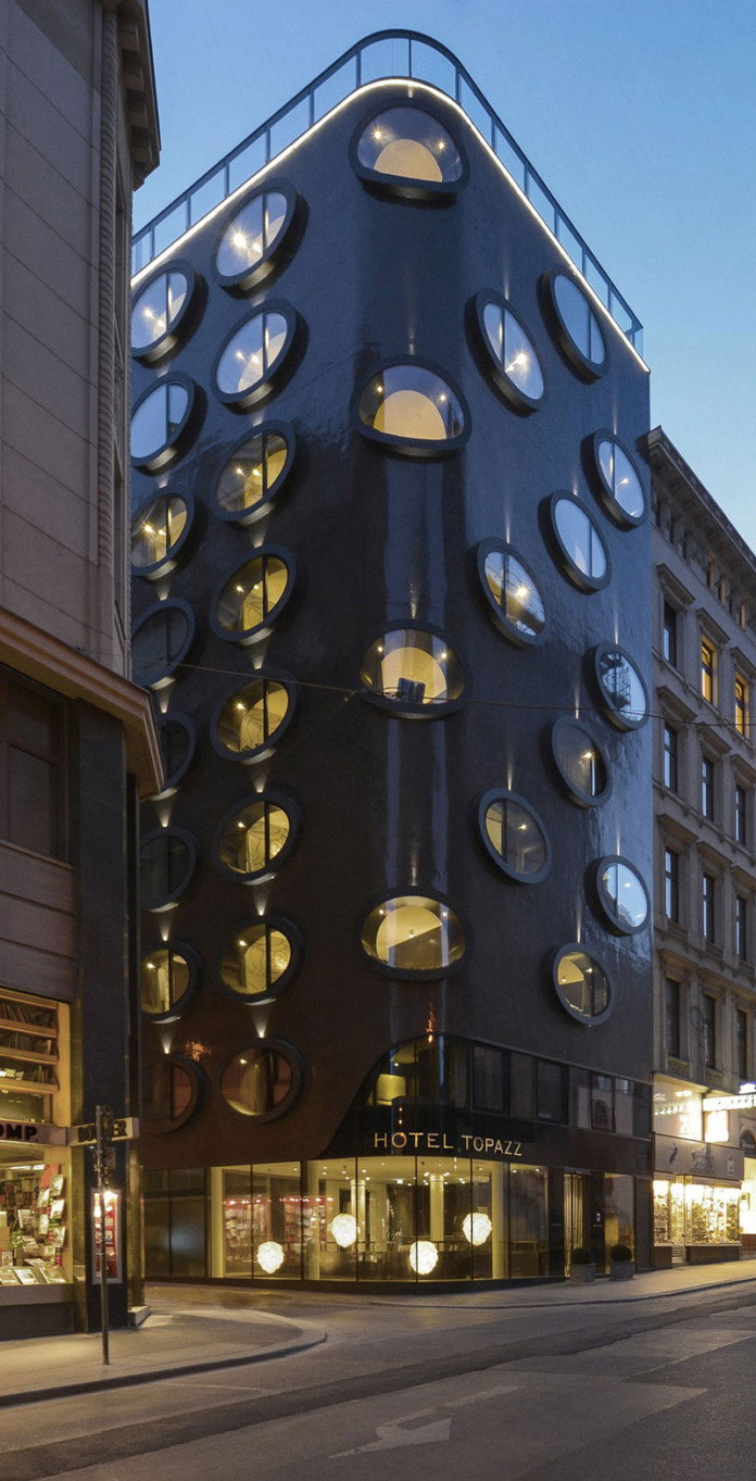 Contemporary Hotel Topazz In Vienna, Austria