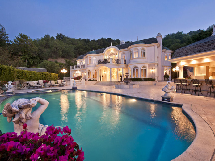 Opulent French Chateau In Studio City