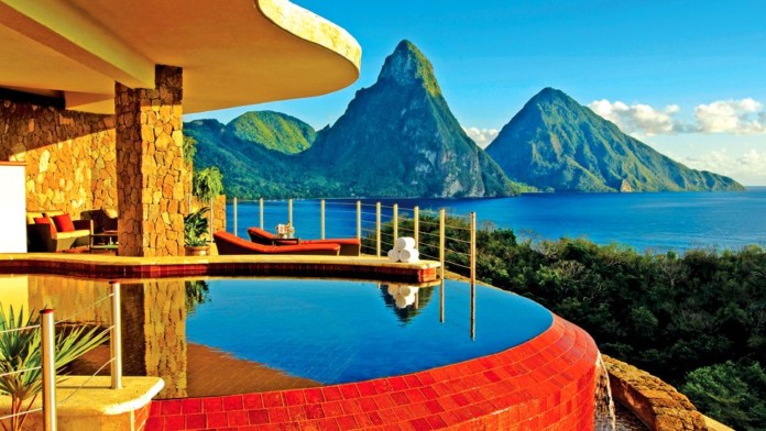 The Reposeful Jade Mountain At Ansechastanet