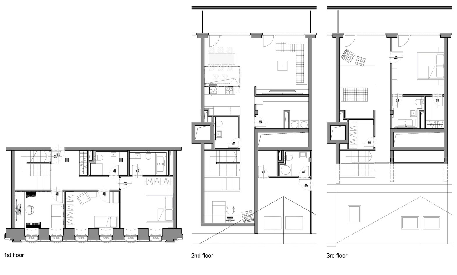Functional Cornlofts Triplex Reconstruction by B2 Architecture 19