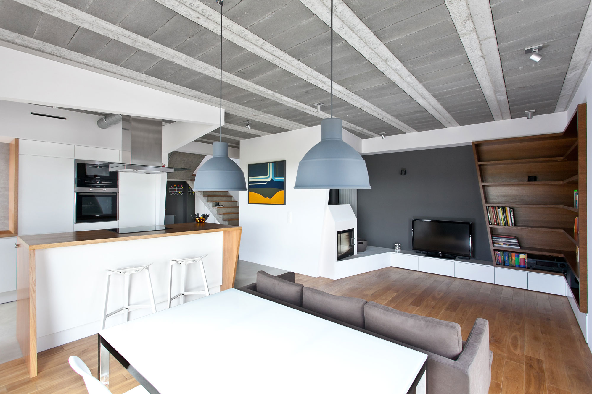 Basic Blockhouse Basic Beam & Block House by mode:lina architekci - MyFancyHouse.com
