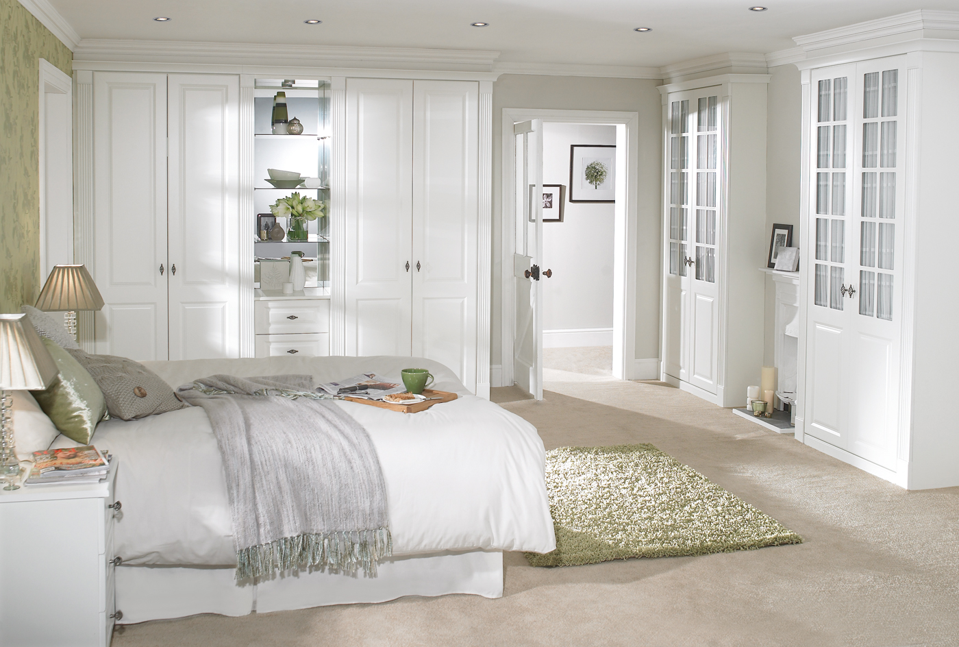 All-White Bedroom Design Ideas 5