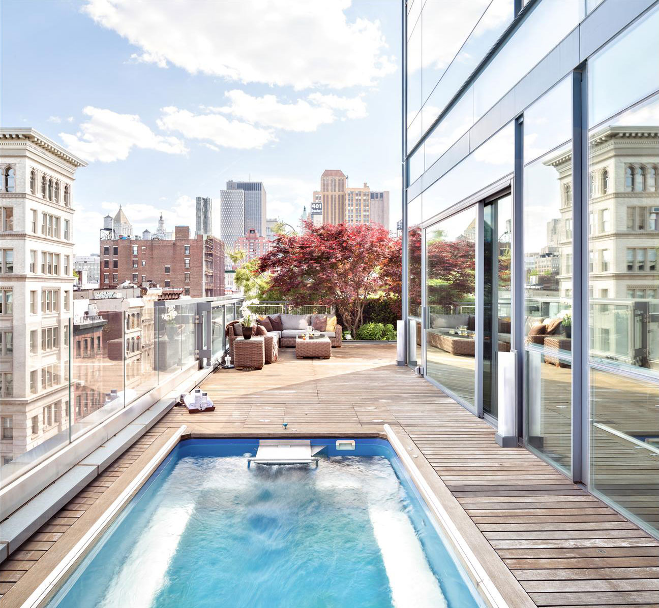 The Jewel Of 40 Mercer Is A Luxe Penthouse In Soho