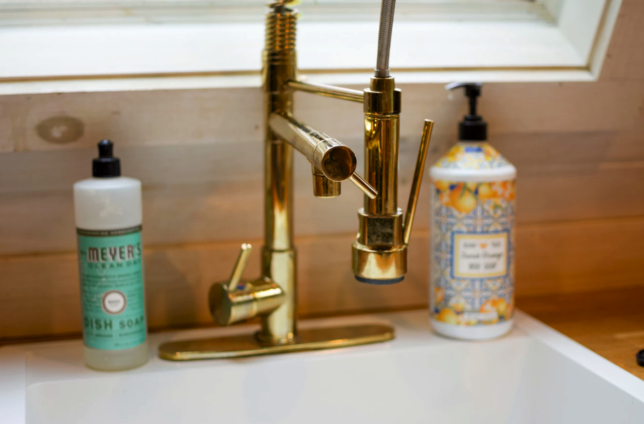 gold plated bathroom sink faucets